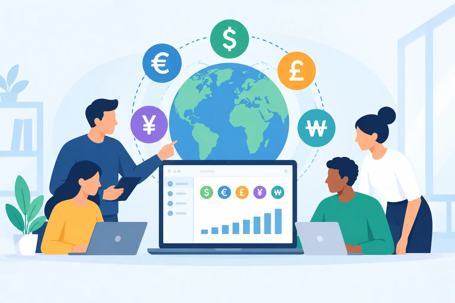 أفضل برنامج للعملات المتعددة للفرق المتنامية