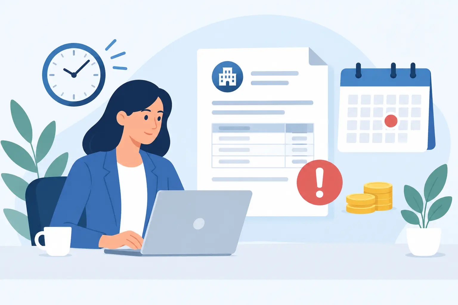 كيفية إدارة الفواتير المتأخرة دون تأخير