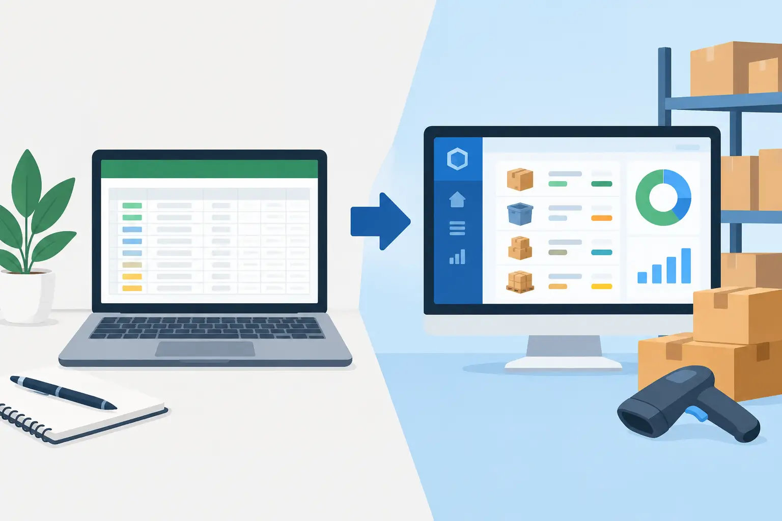 Inventory Tracking Versus Spreadsheets: When to Switch
