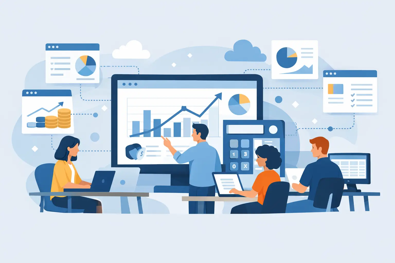 Multi User Accounting Software for Teams