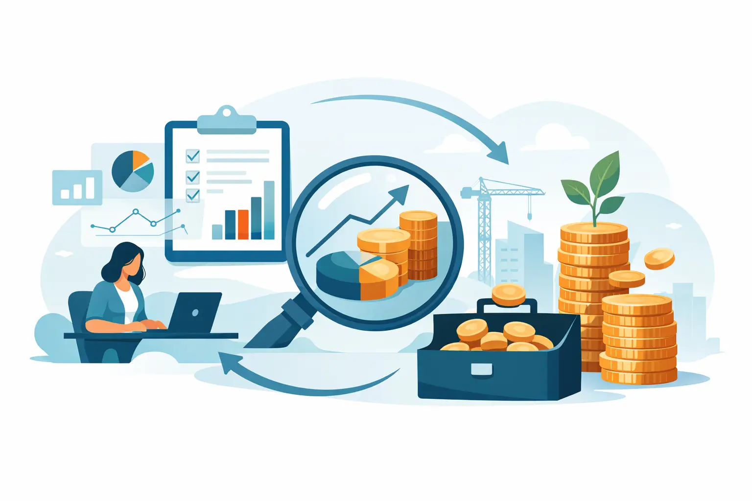 محاسبة المشاريع التي توضح أين تذهب الأرباح